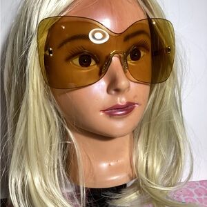 Fendi Amber Shield Sunglasses